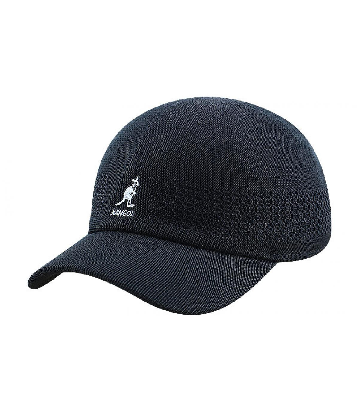 kangol zwarte trucker cap Tropic ventair spacecap zwarte